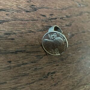 Vintage 1976 bicentennial penny ring with bell stamp
